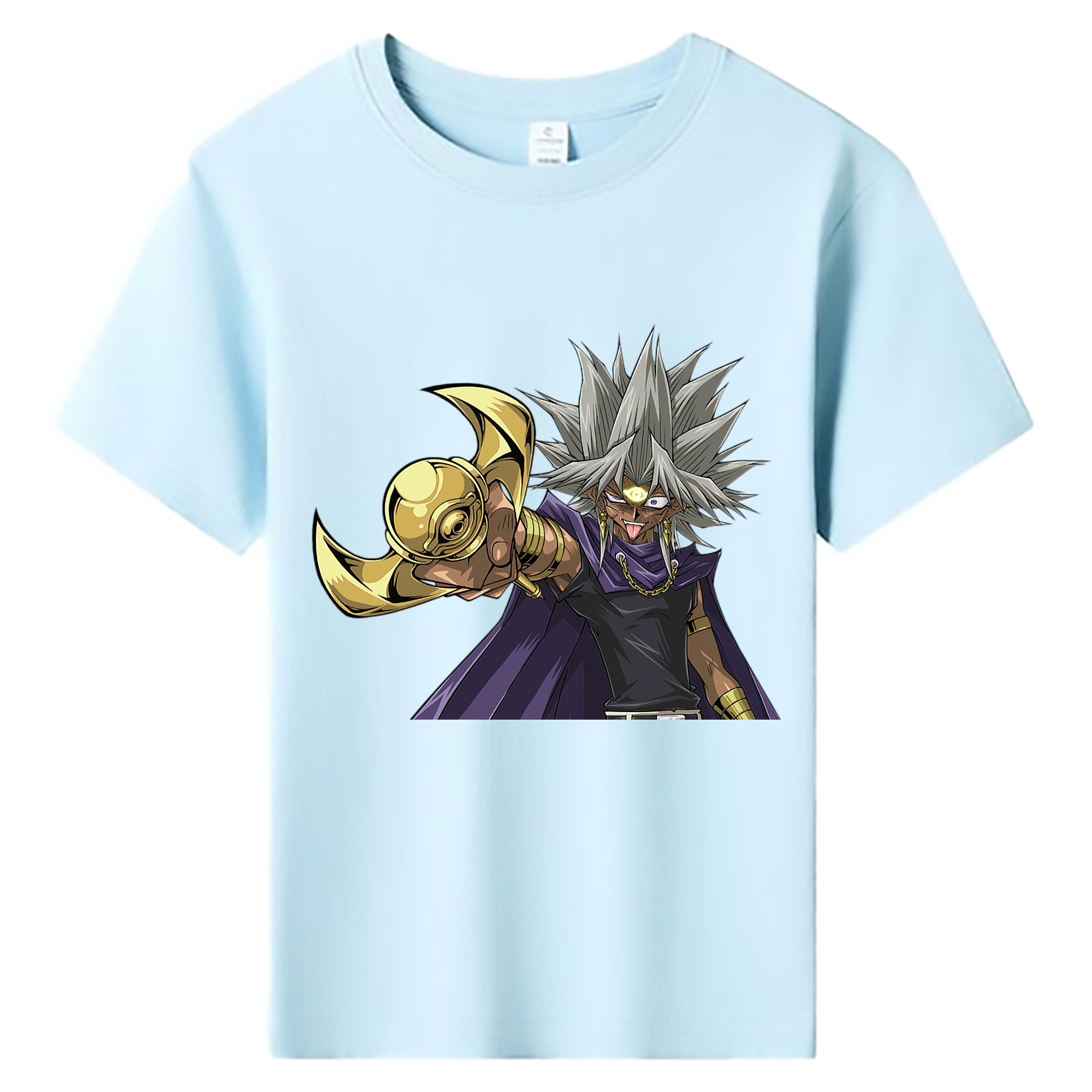 （画像用） 遊☆戯☆王 Yu-Gi-Oh! 綿100％キッズTシャツ（フロントプリント）